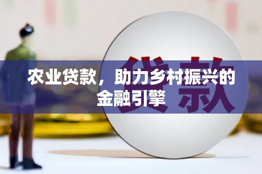 壮围农业贷款，助力乡村振兴的金融引擎
