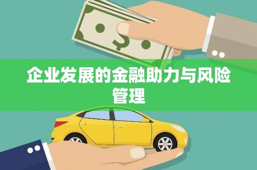壮围企业发展的金融助力与风险管理