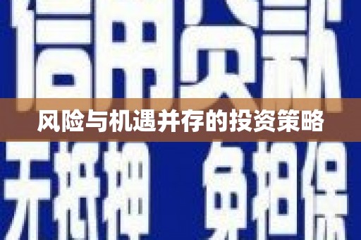 壮围风险与机遇并存的投资策略