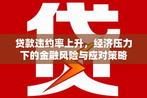 壮围贷款违约率上升，经济压力下的金融风险与应对策略