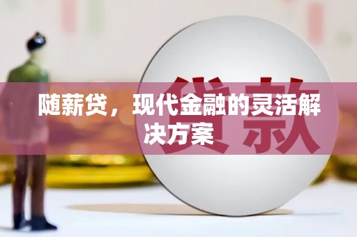 壮围随薪贷，现代金融的灵活解决方案