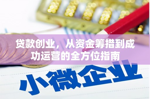 壮围贷款创业，从资金筹措到成功运营的全方位指南
