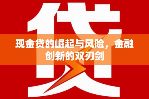 壮围现金贷的崛起与风险，金融创新的双刃剑