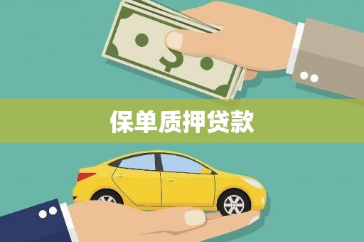 壮围保单质押贷款