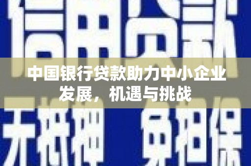 壮围中国银行贷款助力中小企业发展，机遇与挑战