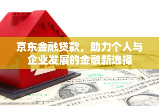壮围京东金融贷款，助力个人与企业发展的金融新选择