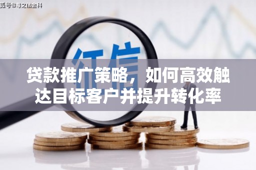 壮围贷款推广策略，如何高效触达目标客户并提升转化率