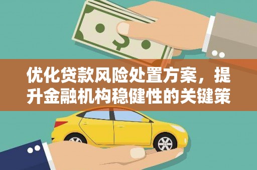 壮围优化贷款风险处置方案，提升金融机构稳健性的关键策略