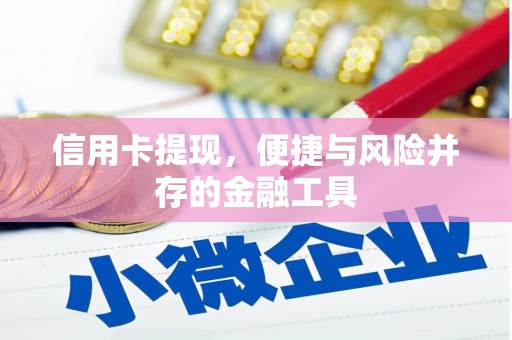 壮围信用卡提现，便捷与风险并存的金融工具