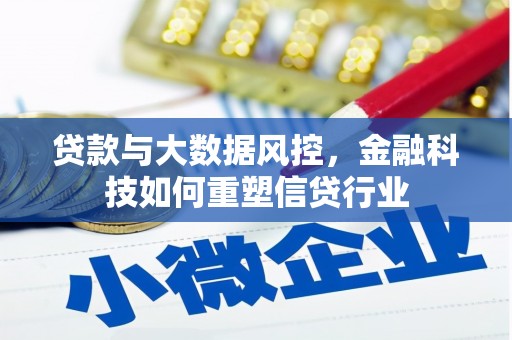 壮围贷款与大数据风控，金融科技如何重塑信贷行业