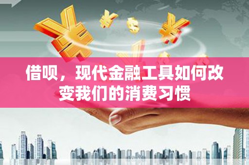 壮围借呗，现代金融工具如何改变我们的消费习惯