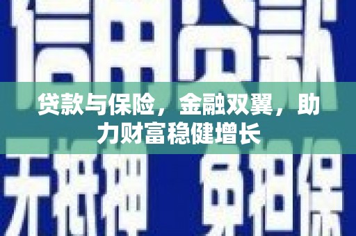 壮围贷款与保险，金融双翼，助力财富稳健增长