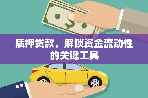 壮围质押贷款，解锁资金流动性的关键工具