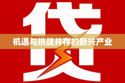 壮围机遇与挑战并存的新兴产业
