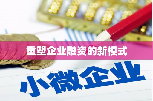 壮围重塑企业融资的新模式