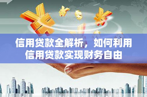 壮围信用贷款全解析，如何利用信用贷款实现财务自由